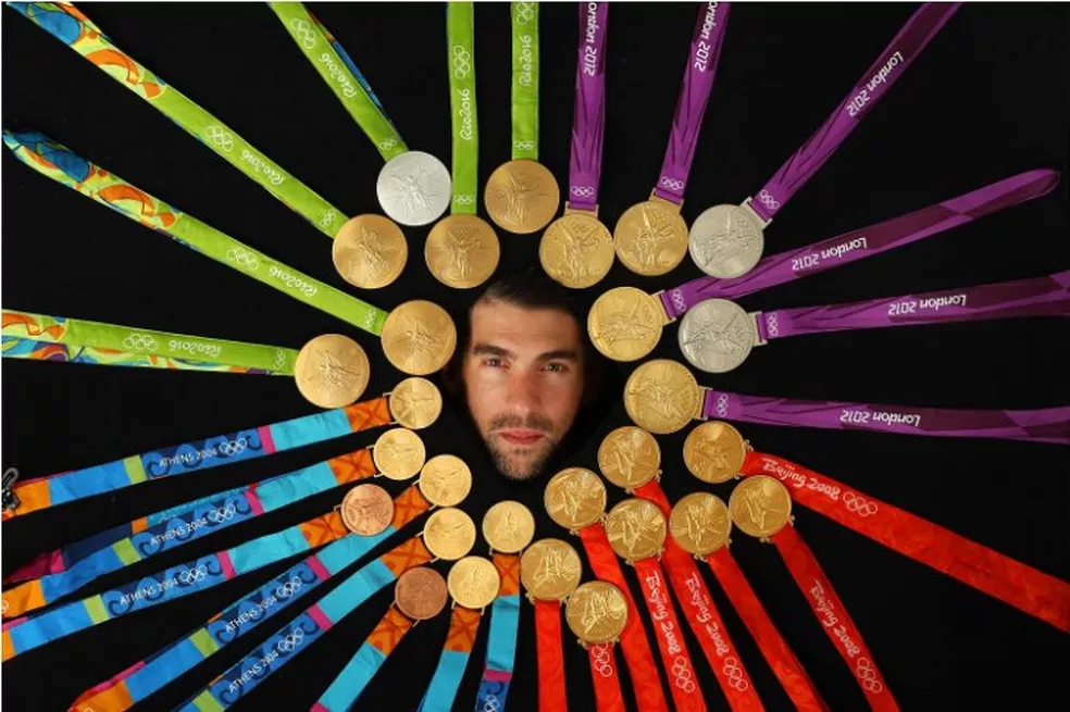 A Maratona de Medalhas de Michael Phelps