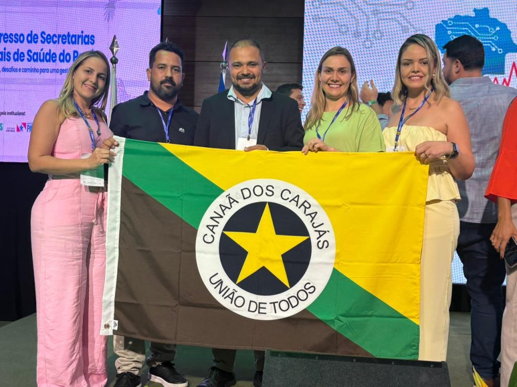Canaã dos Carajás se destaca em congresso com projetos inovadores na área da saúde