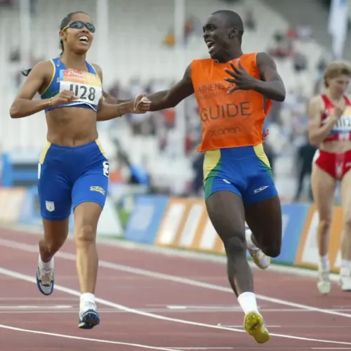 Ádria Santos, multimedalhista olímpica / imagem: CPB