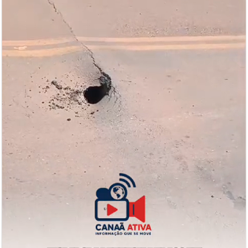 MORADORA DENUNCIA BURACO EM PONTE ENTRE O VALE DA BENÇÃO E O VALE DO SOSSEGO